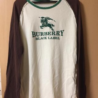 バーバリーブラックレーベル(BURBERRY BLACK LABEL)のバーバリーブラックレーベル Burberry 長袖ダメージTシャツ(Tシャツ/カットソー(七分/長袖))