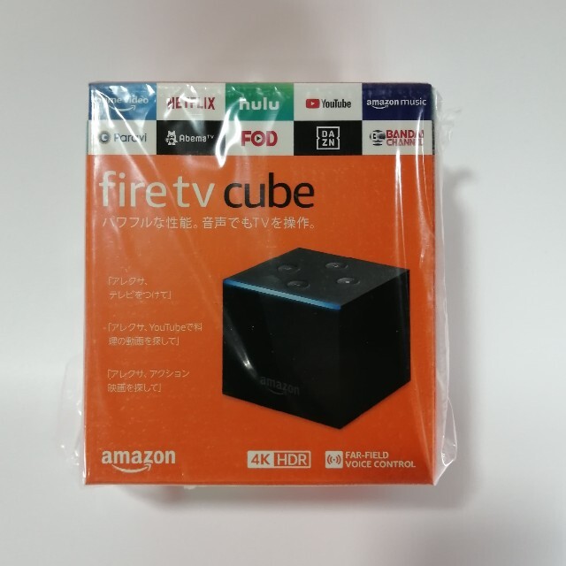 新品　Amazon Fire TV Cube 4K HDR Alexa対応