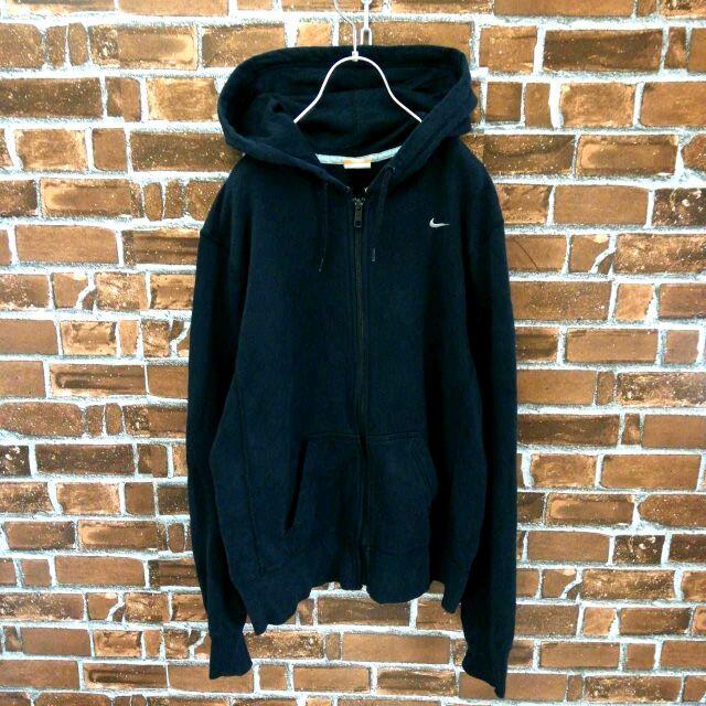 【スウォッシュ】【刺繍ロゴ】NIKE☆ジップアップパーカー スウェット