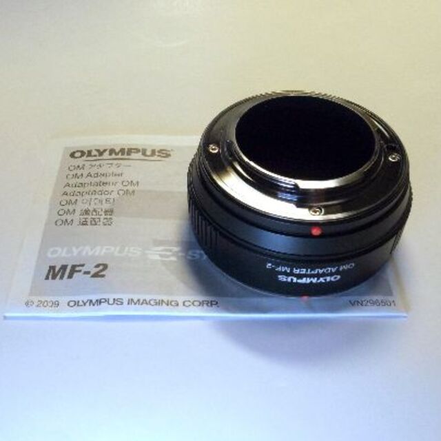 OLYMPUS(オリンパス)の【超お買い得】オリンパス純正マウントアダプター MF-2 スマホ/家電/カメラのカメラ(その他)の商品写真