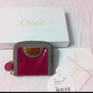 クロエ(Chloe)の【デパート購入】クロエの二つ折り財布(財布)