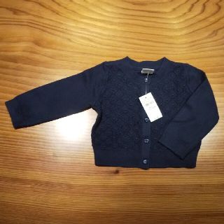 ベビーギャップ(babyGAP)のbabyGAP 80cm 12-18m 新品 カーディガン ネイビー(カーディガン/ボレロ)