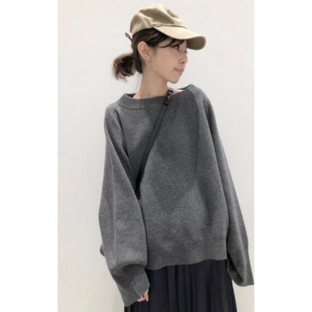 アパルトモン　ボートネック Wide Knit