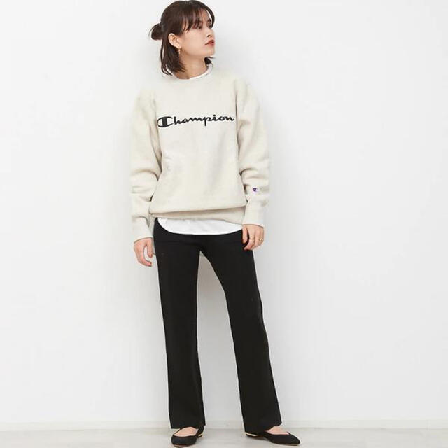 Champion(チャンピオン)のChampion ロゴクルーネックスウェット レディースのトップス(Tシャツ(長袖/七分))の商品写真