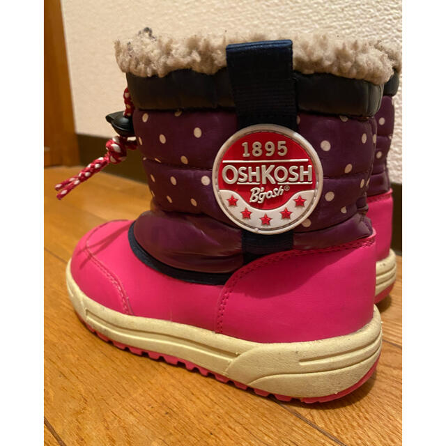 OshKosh(オシュコシュ)のOshkoshスノーブーツ♡女の子♡ キッズ/ベビー/マタニティのキッズ靴/シューズ(15cm~)(ブーツ)の商品写真