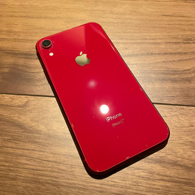 iPhone(アイフォーン)のiPhone XR 128GB product red スマホ/家電/カメラのスマートフォン/携帯電話(スマートフォン本体)の商品写真