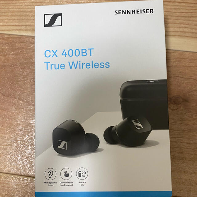 SENNHEISER(ゼンハイザー)のCX 400BT True Wireless BLACK スマホ/家電/カメラのオーディオ機器(ヘッドフォン/イヤフォン)の商品写真