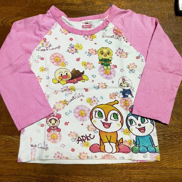 アンパンマン(アンパンマン)のアンパンマン ロンT キッズ/ベビー/マタニティのキッズ服女の子用(90cm~)(Tシャツ/カットソー)の商品写真