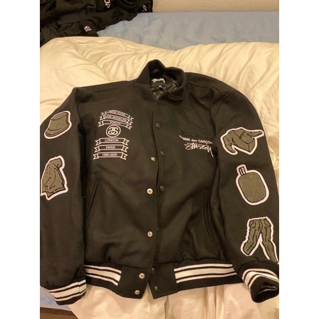 CDG X Stussy Varsity Jacket