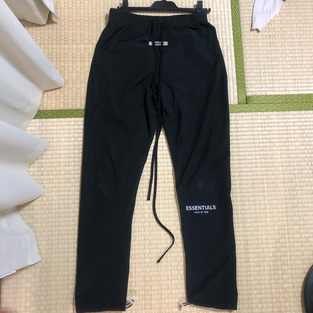 Blackブラック状態FOG - Fear Of God Essentials Nylon Pants