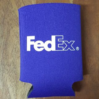 【未使用】FedEx◇缶クーラー◇クージー◇パープル(その他)