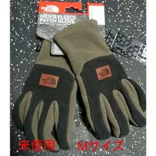 ザノースフェイス(THE NORTH FACE)のＭサイズ(未使用品)ノースフェイス　グローブ　フリース　パッチ　手袋(手袋)