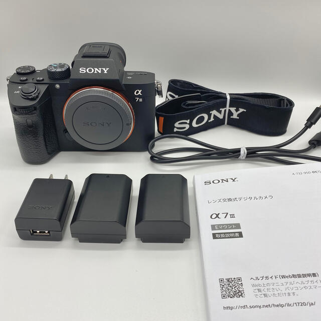 人気新品 【美品】SONY SONY a7III ILCE-7M3) ILCE−7M3 (SONY ミラーレス一眼 