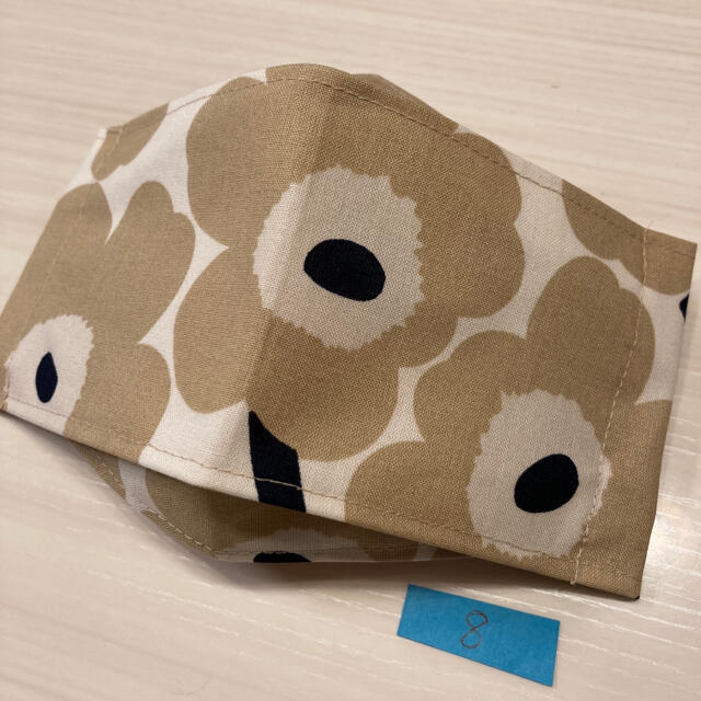 marimekko(マリメッコ)のsou☆様専用2点　ボックス　インナーマスク　ベージュ8 ハンドメイドのハンドメイド その他(その他)の商品写真