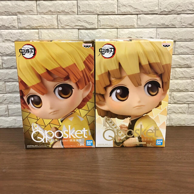 BANPRESTO(バンプレスト)のQposket  鬼滅の刃 我妻善逸 全2種セット Aカラー Bカラー エンタメ/ホビーのフィギュア(アニメ/ゲーム)の商品写真