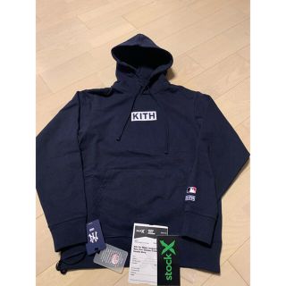 KITH × MLB NEW YORK YANKEES LOGO パーカー XS(パーカー)