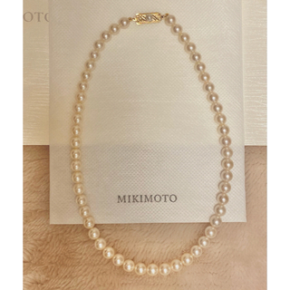 ミキモト(MIKIMOTO)のMIKIMOTO ミキモト 天然本真珠 あこや真珠 パール ネックレス(ネックレス)