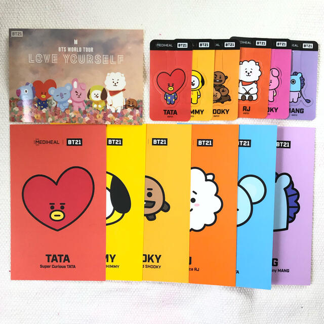 防弾少年団(BTS)(ボウダンショウネンダン)のBT21グッズセット！ エンタメ/ホビーのタレントグッズ(ミュージシャン)の商品写真