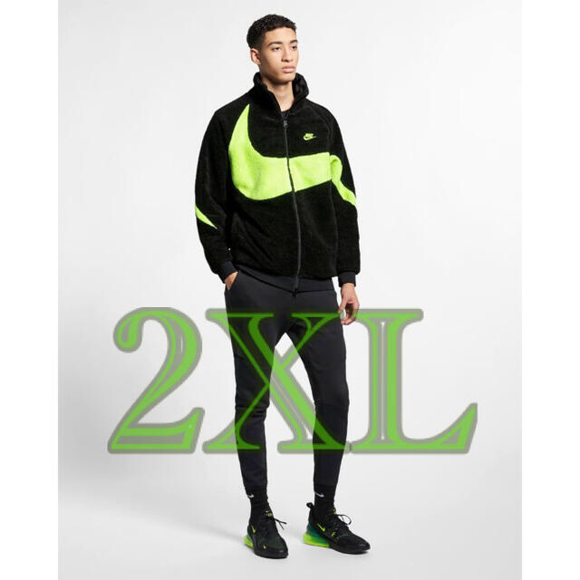 NIKE - 新品【2XL】ナイキ ビック スウッシュ ボア ジャケット の通販 ...