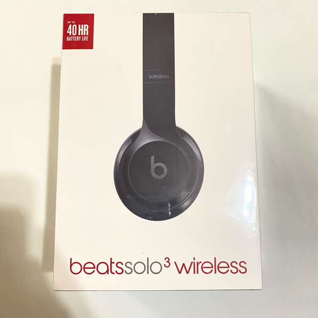 人気ブラドン Beats by 新品未開封 ヘッドホン Wireless 3 Solo dre by Beats - Dre Dr ヘッドフォン/イヤフォン