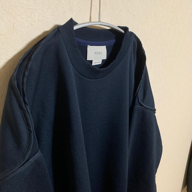 SUNSEA(サンシー)のYOKE 19SS oversized pipng sweat メンズのトップス(スウェット)の商品写真