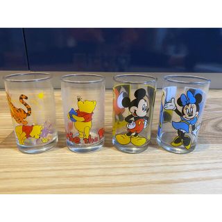 ディズニー(Disney)のディズニーコップ4個セット♡(グラス/カップ)