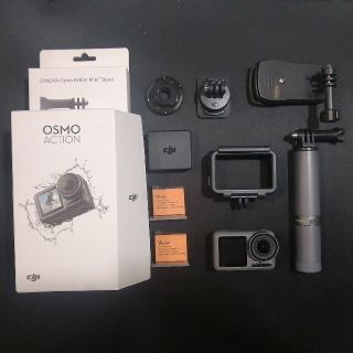 DJI OSMO ACTION アクションカメラ 三脚つき(コンパクトデジタルカメラ)