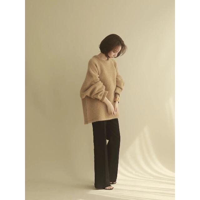 louren   stretch semiflare pantsカジュアルパンツ