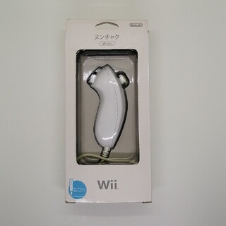 ウィー(Wii)の【美品・箱付】Wiiリモコン　ヌンチャク(家庭用ゲーム機本体)