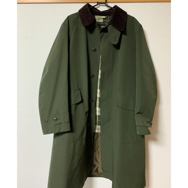 Barbour(バーブァー)のBarbour バブアー　ステンカラーコート　オリーブ メンズのジャケット/アウター(ステンカラーコート)の商品写真