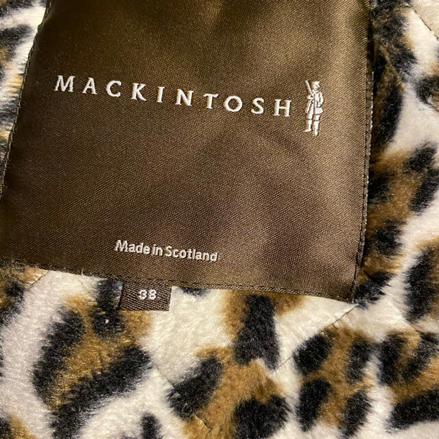 MACKINTOSH(マッキントッシュ)のマッキントッシュ　ロングコート　貴重なレオパード レディースのジャケット/アウター(ロングコート)の商品写真