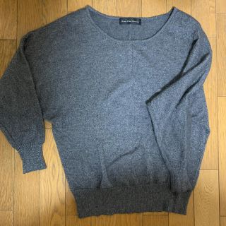 ユナイテッドアローズグリーンレーベルリラクシング(UNITED ARROWS green label relaxing)のシルバーラメ　ラグラン袖　セーター♡♥︎(ニット/セーター)