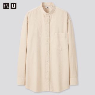 ユニクロ(UNIQLO)のコーデュロイワイドフィットスタンドカラーシャツ(シャツ)