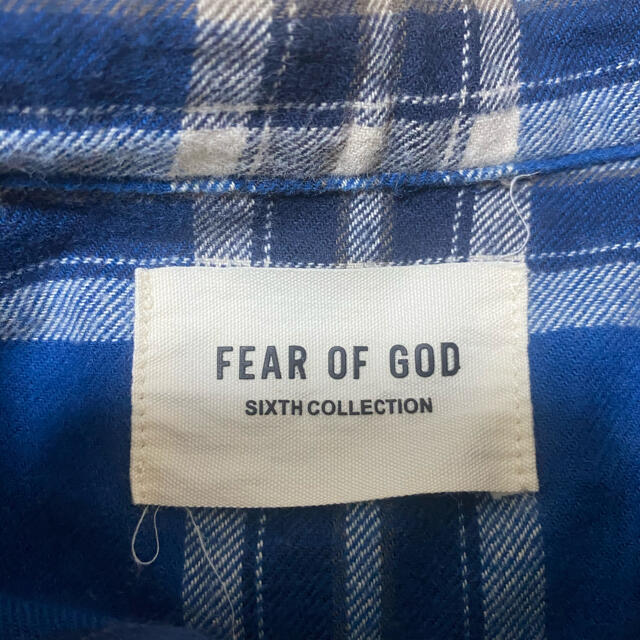 FEAR OF GOD(フィアオブゴッド)のりゅう様専用 Fear of god sixth shirts blue M メンズのトップス(シャツ)の商品写真