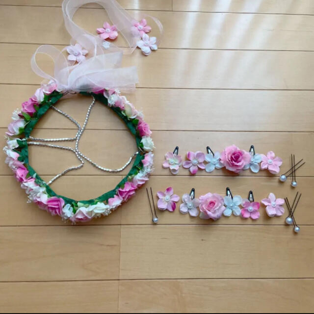 花かんむり♡ピンク♡かすみ草♡姫ライン - herbitzheim.fr