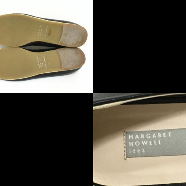 MARGARET HOWELL(マーガレットハウエル)のマーガレットハウエル フラットシューズ 黒 レディースの靴/シューズ(その他)の商品写真