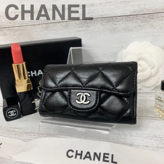 シャネル(CHANEL)のCHANEL✨シャネル✨マトラッセ✨ラムスキン✨6連✨キーケース✨長財布セット可(キーケース)