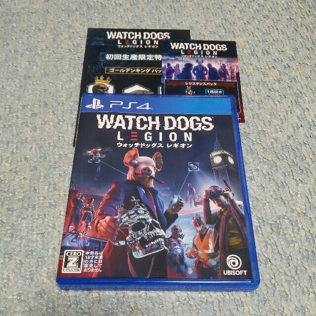 完品 美品 未使用に近い ウォッチドッグス レギオン WATCH DOGS