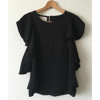 アナップ(ANAP)のラッフルスリーブ♡トップス(Tシャツ(半袖/袖なし))