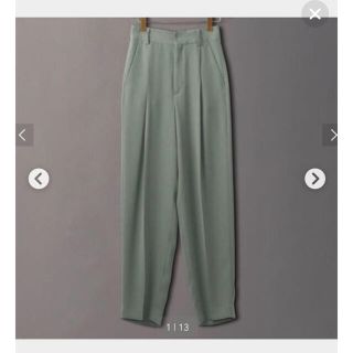 ビューティアンドユースユナイテッドアローズ(BEAUTY&YOUTH UNITED ARROWS)の6(ROKU)  GEORGETTE TUCK PANTS(カジュアルパンツ)