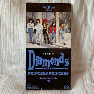 8cm CD PRINCESS PRINCESS『Diamonds/M』シングルの通販 by 