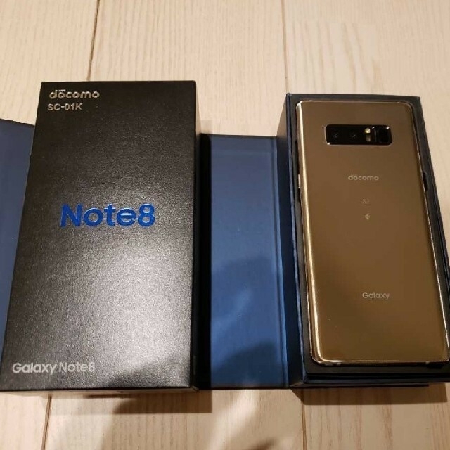 Galaxy note8★SIMフリー ロック解除済 サムスン SC-01K