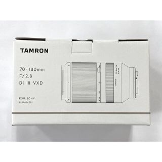 タムロン(TAMRON)のTAMRON 70-180mm F/2.8 Di III VXD  Eマウント用(レンズ(ズーム))