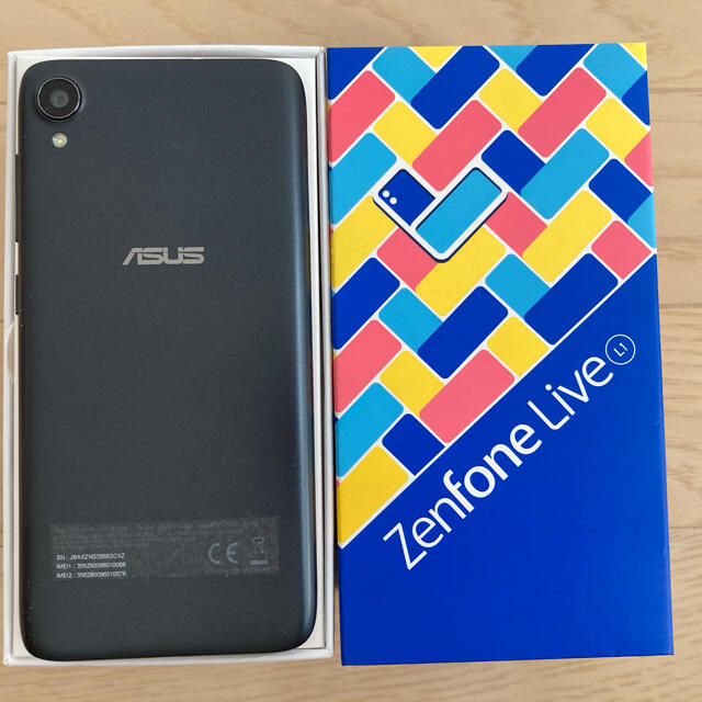 Zenfone Live L1 SIMフリー　ブラック色