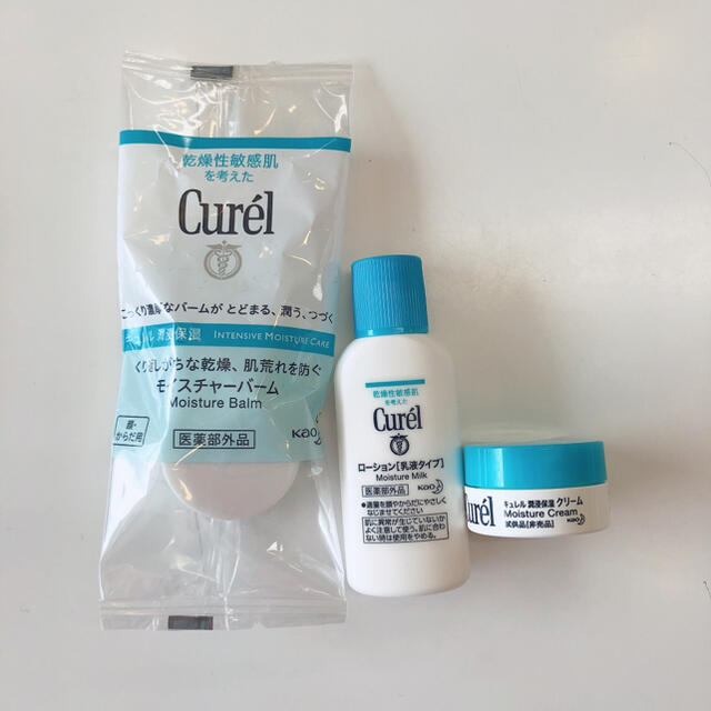 Curel(キュレル)のキュレル  サンプル　3点セット コスメ/美容のキット/セット(サンプル/トライアルキット)の商品写真