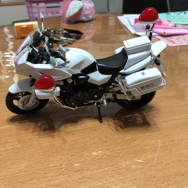 AOSHIMA - 激レア アオシマ1/12 完成品バイク CB1300P 白バイ AOSHIMA - 激レア アオシマ1/12 完成品バイク CB1300P 白バイ