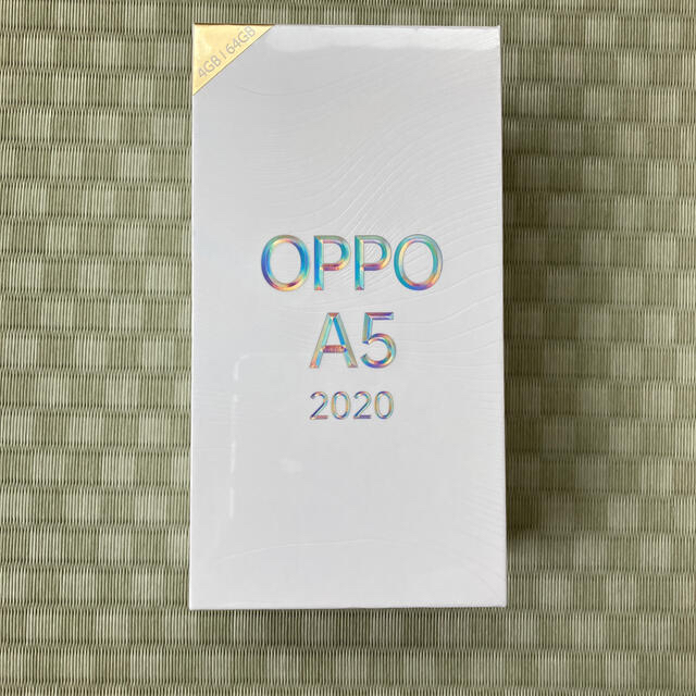 専用 新品未開封 OPPO A5 2020 ブルー oppo