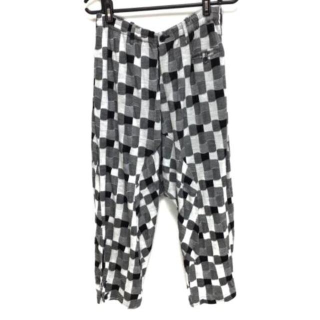 ヨウジヤマモト パンツ サイズ1 S 黒×白パンツ
