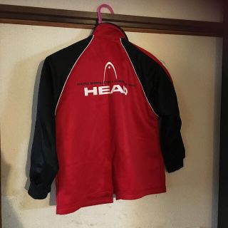 ナイキ(NIKE)のブランド★HEAD★ジャージ長袖130 レッド(ジャケット/上着)