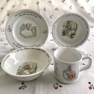 ウェッジウッド(WEDGWOOD)のウェッジウッドピーターラビット食器セット(食器)